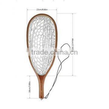 Chinese factory wooden fishing Landing Net hot sale