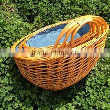 Nice Look Wicker Dog Bed And Canopy photo-3