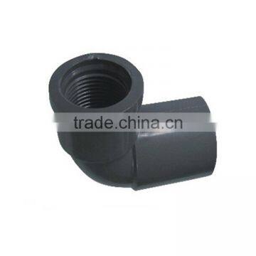 PVC threaded Deg 90 elbow for drainage