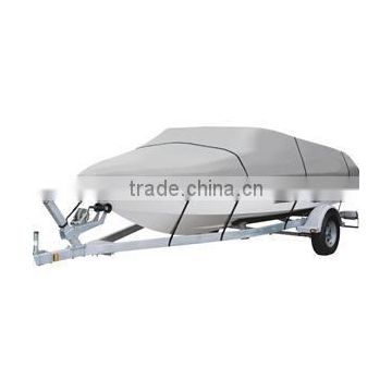 Solution dyed 600D polyester Boat Cover trailerable boat cover