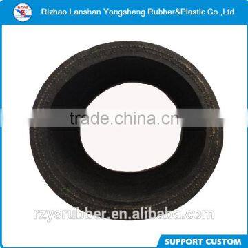 high quality cylinder rubber flat tube with lines inside