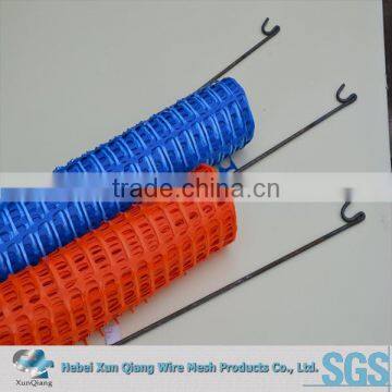 100% virgin HDPE orange safety net construction barrier fence plastic mesh safety netting