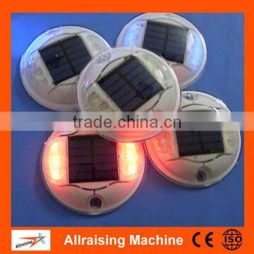 2*3 LED Solar Powered Plastic Road Studs 123mm Dia. 25mm High photo-3