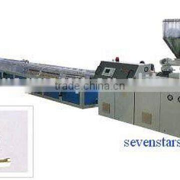 PVC special profile extrusion line