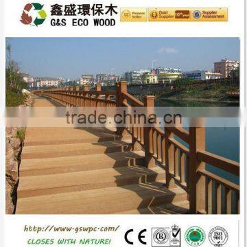 WPC fence upright post or public wpc decking