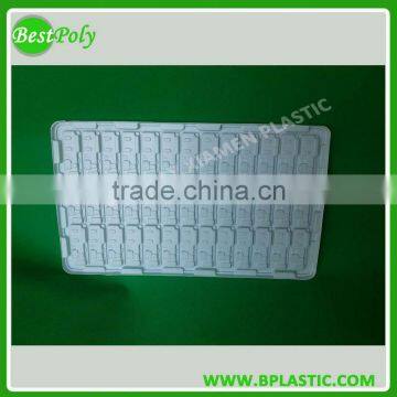 Transparent PVC, PET, PS ,PP plastic clamshell blister packaging