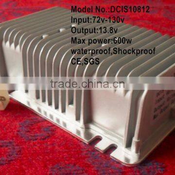 600 waterproof Isolated 108v to 12v,50A dc dc voltage converter