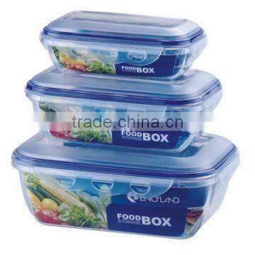 plastic airtight container 3pcs set,plastic airtight box 3pcs set,plastic airtight canister 3pcs set