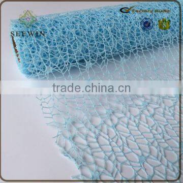 Hotsale Mesh Fabric Rolls for Flower Gift Wrapping Big Spider photo-4