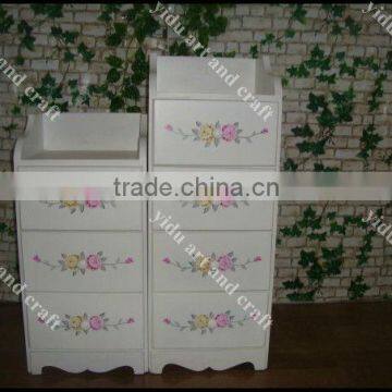 hot sale bedroom rurniture cabinet, white bedside table