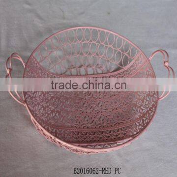 Metal Wire Basket With Handle photo-2