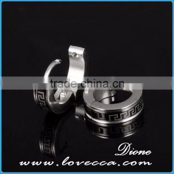 Stainless Steel Earrings Jewelry Wholesale Hoop Earring Silver photo-5