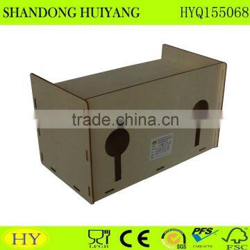 Unfinished Eco-friendly Cheap Wooden Desk Organizer photo-2