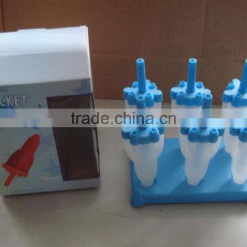 Plastic Rocket Popsicle Molds and Ice Lolly Moulds photo-5