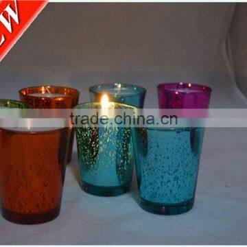 Holder Candle,props for the Wedding,frosted Glass Candle Jars photo-3