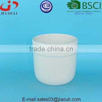 BSCI Audit Factory Small white pottery Ceramic White pots