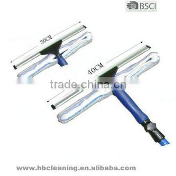 BSCI 3 in 1window Squeegee With Corner Broom, Chinese Manufactuer3.5m Window Cleaner Kit, Rotational Connector Window Wiper photo-3