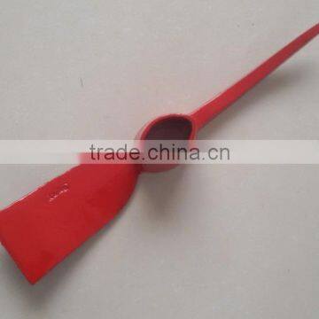 P406 roll forged carbon steel pickaxe head garden tools