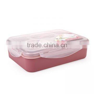 Plastic Lunch Box Food Container Bento Lunch Box photo-2