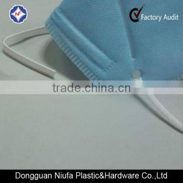 Customized Plastic Nose Wire/Clip Galvanized Double Metal Wire for Nonwoven Face Mask photo-3