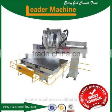 LEADER 2412G Mesa movable pole Library cnc router