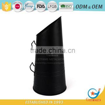 Iron Powder Coating Steel Ash Bucket Metal Coal Bucket photo-3