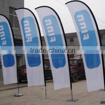 Factory Direct Promotional Advertising Beach Flag
