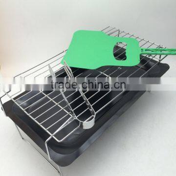 Rotating BBQ Charcocal Grill With Stainless Steel Wire Mesh