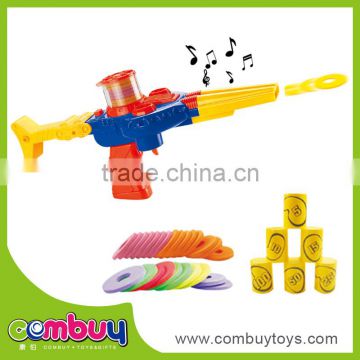 Wholesale good quailty children play electric buller gun flying saucer