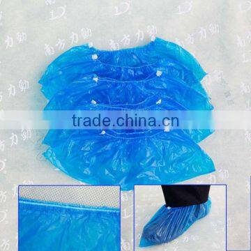 Plastic pe Blue Shoe Cover Machine,Surgical Disposable Shoes Cover photo-4