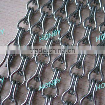 Decorative Aluminum Hook Chain Link Curtain in China