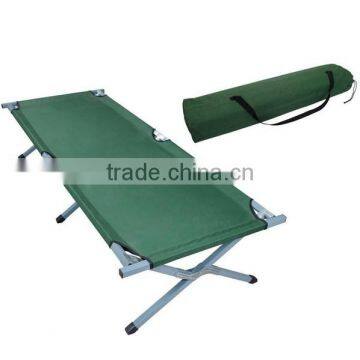 Military folding aluminum cot