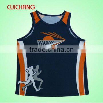 customize design running singlet for men ,custom running singlet,custom spandex running singlets