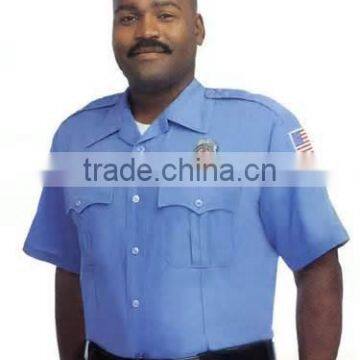 OEM Custom Logo Men's Security Guard Uniform Shirts photo-6