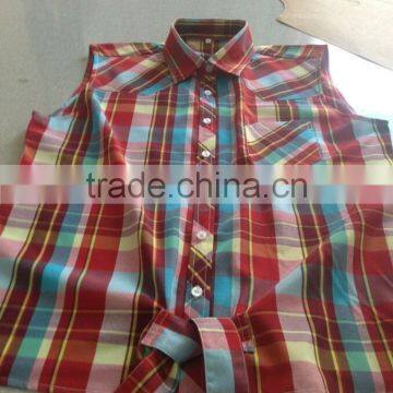 Fashion Lady Top Lady Blouse Sleeveless Lady Shirts