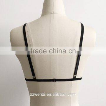 Garter Belt With no Panties Women Cage Bra Cow Elsastic Open Cupless Bra Chest Harness Belt Sexy Lingerie photo-5