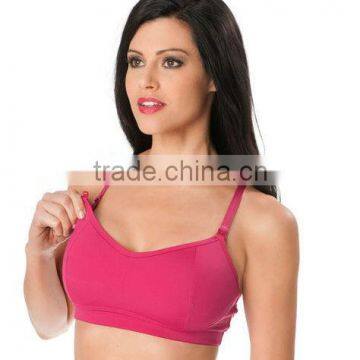 Newest Red Sports Clip Down Nursing Bra