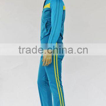 Female Sports Wear With Mesh Panel Polytricot Sets With Hood