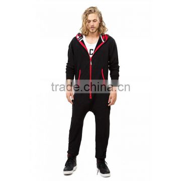 Cheap mens adult onesie jumpsuit pajama hoody onesie custom jumpsuits