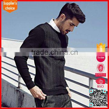 100% cotton knit pullover sweater pattern mens cotton roll neck jumpers