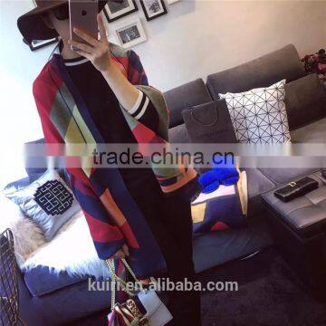 Winter Brand Women's Cashmere Scarf Plaid Oversized Double Faced Plaid Multifunction Thicken Warm Cape Shawl photo-4