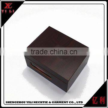 China supplies cheap gift packing custom wooden tie boxes