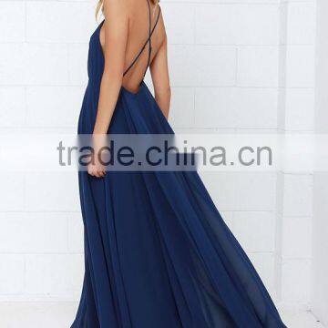 Mythical Kind of Love Navy Blue Maxi Dress photo-3
