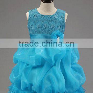 Walson Anna Frozen Cosplay Wholesale Party Frozen Shoulder Flowers Crocheted Skirt photo-2
