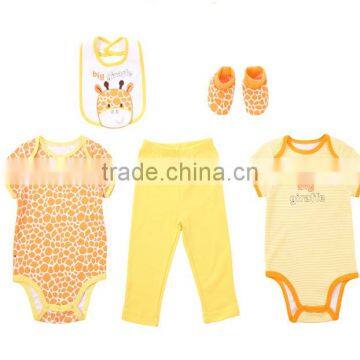 Top Quality Newborn Kids Clothes Baby Romper 100% Cotton Baby Onesie Toddler Infant Baby Romper Set photo-4