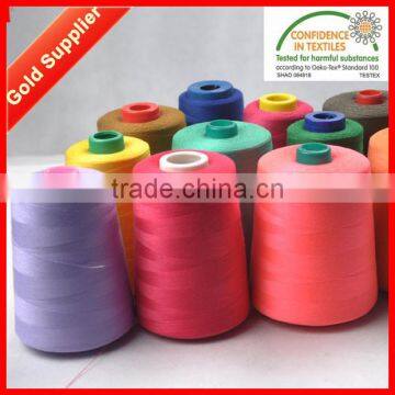 High Tenacity 100% polyester spun sewing thread