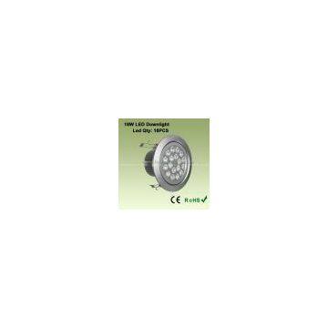 18W LED Downlight with 1,260/1,440/1,620lm Luminous Flux and Over 50,000 Hours Lifespan