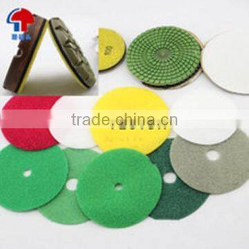 Abrasive hook and loop Rounds precut pieces dot