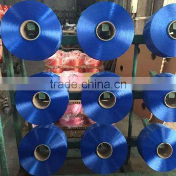 Heat Resistance Strong Ring Spun Dyed High Tenacity Polyester Yarn photo-4