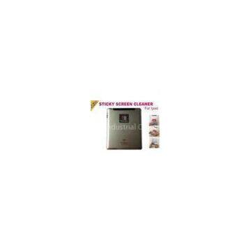 OEM / custom microfiber sticky Screen Cleaner for IPad / tablet / Computer / laptop / GPS / digital